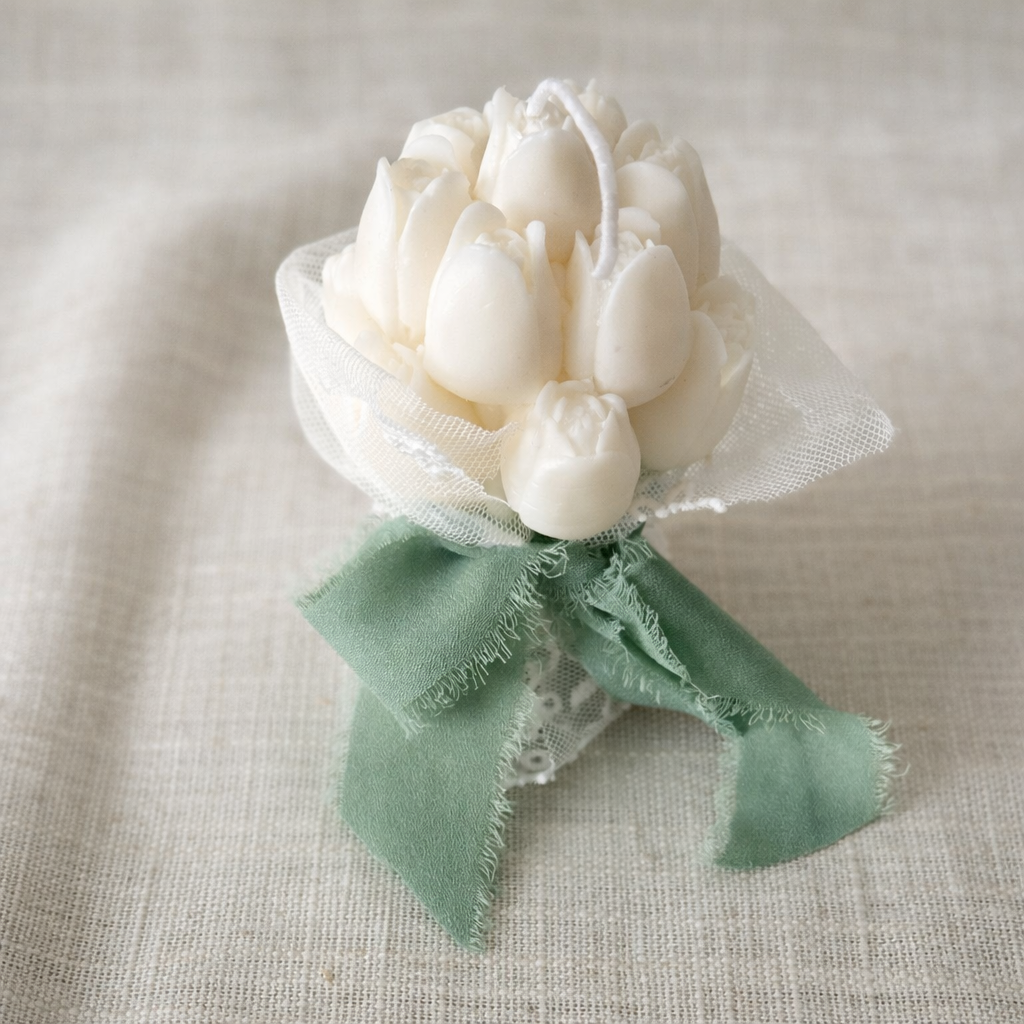 Tulip Bouquet Candle