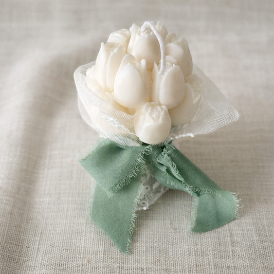 Tulip Bouquet Candle